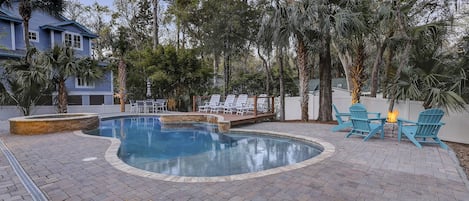 Pool Area & Fire Pit