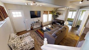 Stair view of the living area