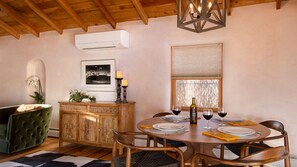 Dining room open to living room/sitting area.