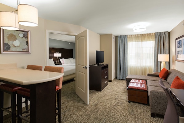 Enjoy the warm and cozy decor.