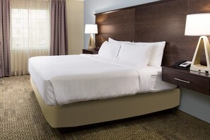 Get a good night's sleep in the bed.