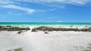 Beach Fun is Just Outside Your Door 2 Houses Away