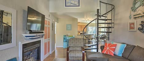 Surfside Beach Vacation Rental | 4BR | 3BA | 1,700 Sq Ft | Stairs Required
