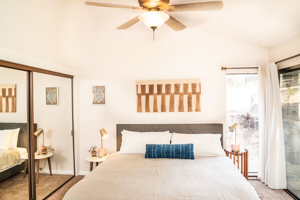 master bedroom with en suite bathroom