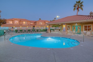 The heated community pool will be your favorite place to relax and enjoy year-round splashes.