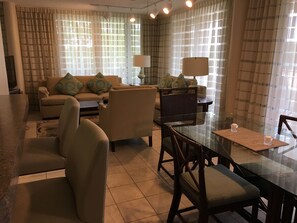 Corner unit with partial ocean view
