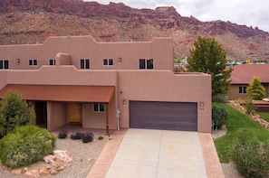 Front of home.