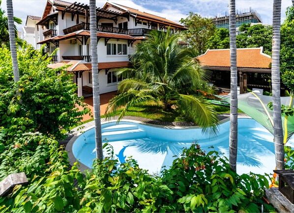 The main view of this beautiful villa