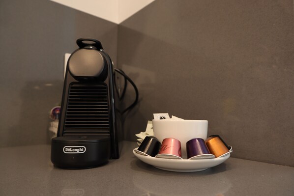 Kaffe och/eller kaffebryggare
