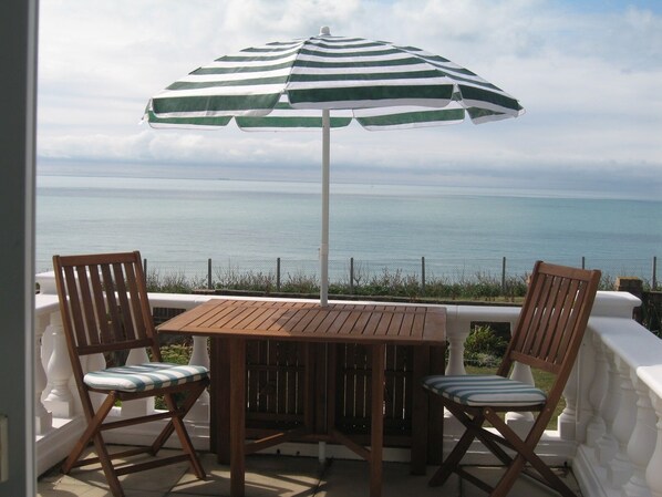 Stunning sea views from the terrace!
