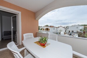 Udsigt fra balkon