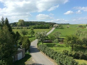 Blick aus dem Fenster