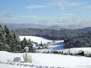 Snow, Winter, Sky, Mountain, Tree, Hill Station, Cloud, Geological Phenomenon, Freezing, Mountain Range