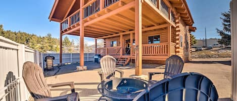Cloudcroft Vacation Rental | 3BR | 2BA | 1,800 Sq Ft | Stairs Required