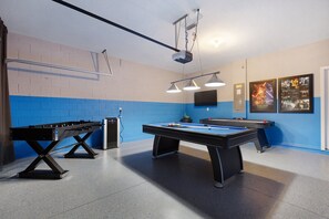 30 Games Room with Pool Table