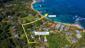 Walk to to the beach
