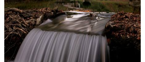 Waterfall just down stream of Brookwood House