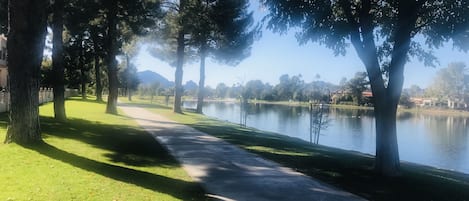 Step through the front gate onto Magnificent 28 Mile Camelback Trail