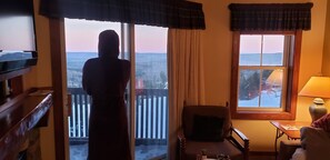Check the conditions with a sunrise and cup of coffee
