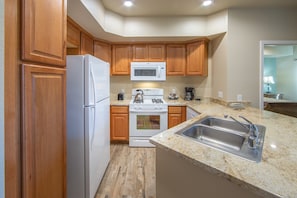 Prepare meals in the comfort of your very own fully-equipped kitchen.