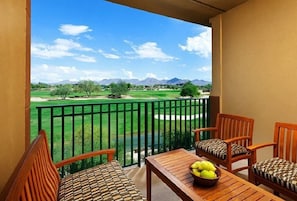 Porch accessible from living room and master bedroom