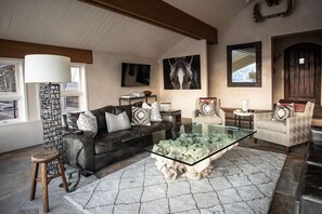 View of Living Room from Windows.