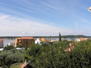 Blick von der Unterkunft