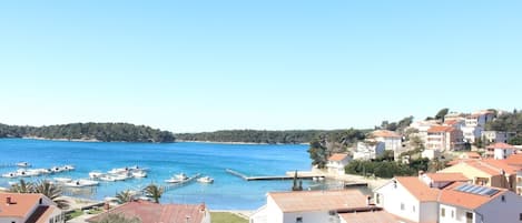 Vue sur la plage/l’océan