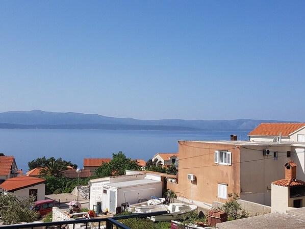 Vue depuis l’hébergement