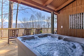 Private Deck | Hot Tub | Mountain Views