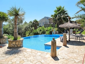 Schwimmbad, Eigentum, Resort, Baum, Palme, Urlaub, Arecales, Freizeit, Grundeigentum, Villa