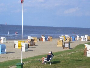 Badestrand bei Pauls Ferienwohnungen