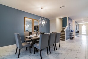 dining room area