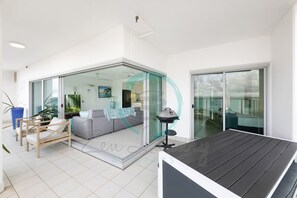 Zen By The Water: Sizzle up some fun under the sun on our balcony BBQ with a side of stunning views