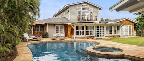 Pool courtyard