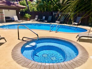 Pool and Hot tub available for your enjoyment.