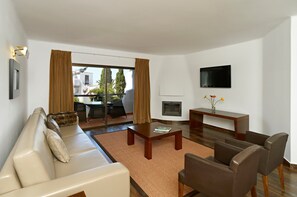 Relax and rejuvenate in the cozy living room.