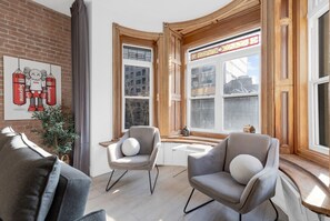 Living Room: Lounge Area with nice view