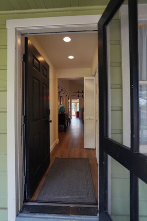 Main house entry