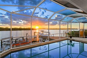 Pool, Dock and Boat Lift