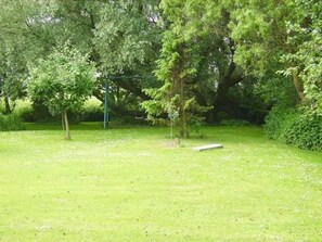 Garten bei der Pension