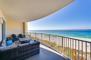 Private Balcony | Beach Views | Seasonal Pool & Hot Tub