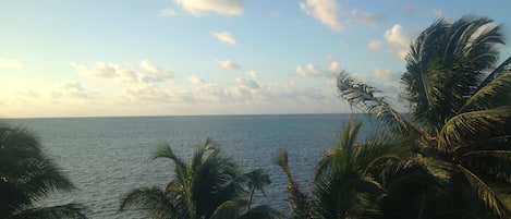 View from the private roof top sundeck of Bermuda Beach A3