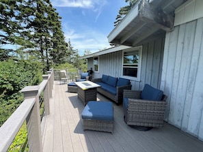 Outdoor patio furniture.