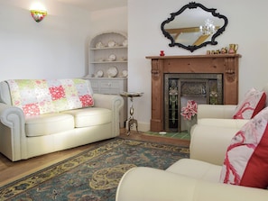 Comfortable living area | Sweet Pea Cottage, Pwll, near Llanelli