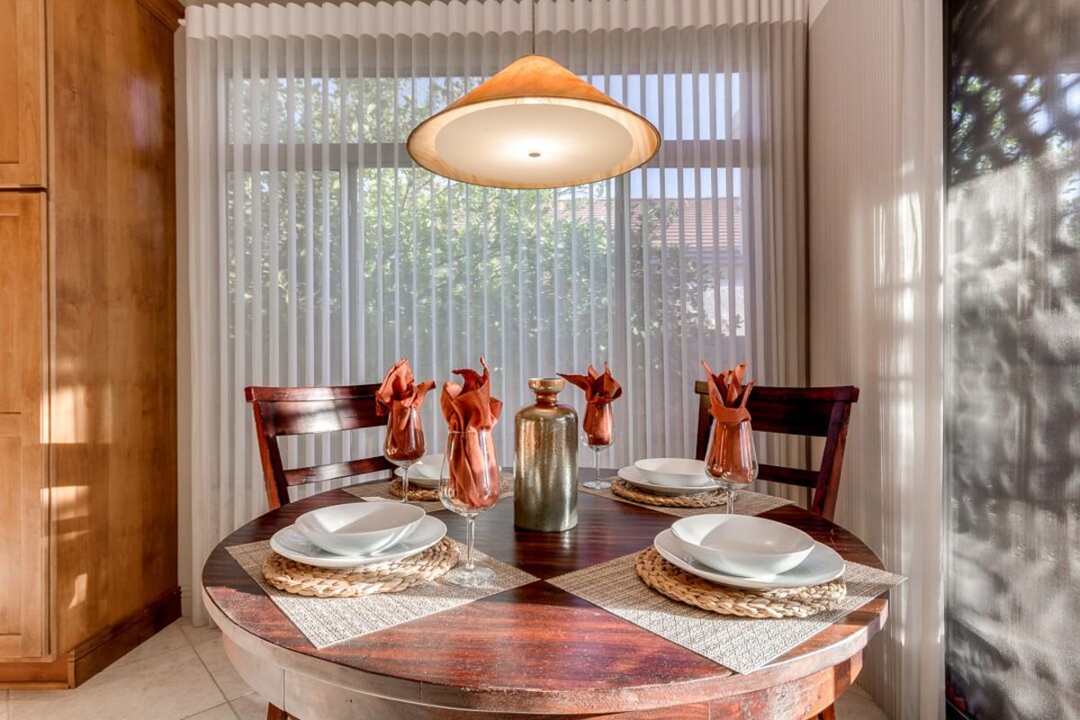 Upscale home with private heated pool and amazing patio