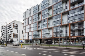 Modern property building.
