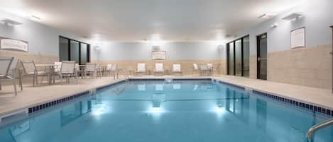 Enjoy the excellent on-site amenities including the indoor pool!