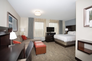 Enjoy the warm and cozy decor.