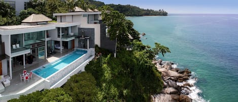 Ocean Front ,Villa with 6 bedrooms. perfect located at Kamala Beach, Phuket